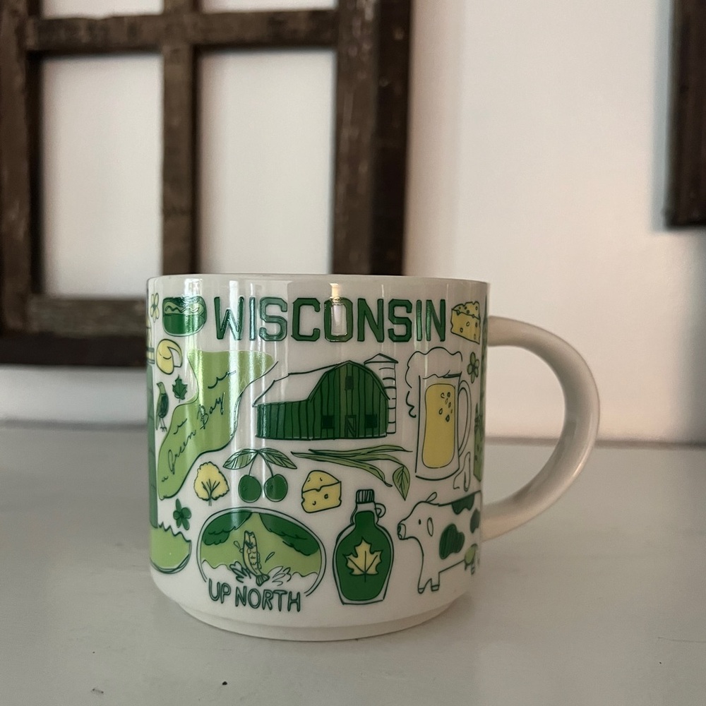 Starbucks Been There Series Coffee Mugs Wisconsin